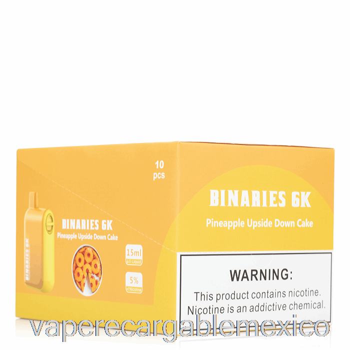 Vape Recargable [paquete De 10] Horizonte Binarios 6k 6000 Desechable